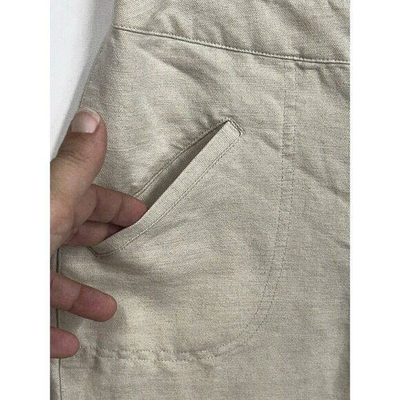 NWT Liz Wear by Liz Claiborne Linen blend‎ Bermuda Shorts Women 4P Pedal Pusher - Picture 4 of 9